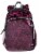 A.D. Sutton Zebra Print School Supply Backpack - Fuschia/Black Perspective: front