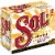 Sol Cerveza Mexican Import Lager Beer Perspective: front