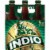 Indio Cerveza Beer Perspective: front