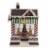 Christmas Gingerbread House Swirl LED Plastic Candy Village Shop 133338 Perspective: front
