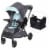 Baby Trend Sit N’ Stand Lightweight 5-in-1 Shopper Plus Stroller, Blue Mist Perspective: front