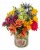 World Class Flowers Modern Boheme Vase Perspective: front