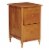 Knob Hill 2 Drawer Wood File Cabinet in Antique Cherry Perspective: front