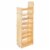 Rev-A-Shelf 448-TP58-14-1 6 Shelf Cabinet Pantry Drawer Organizer, Natural Maple Perspective: front