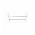 Rev-A-Shelf Undersink Door Mount Towel Bar, Chrome Perspective: front