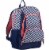 Fuel Triple Decker Backpack - Black/White Chevron Perspective: front