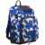 Fuel Wide Mouth Bungee Backpack - Cobalt Splash/Clear Perspective: front