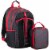 Fuel Deluxe Lunch Bag & Backpack Combo - Geometric Cracks Perspective: front