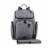 Bodhi Baby Wooster Street Diaper Backpack - Mid-grey Chambray Perspective: front