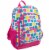 Fuel Warped Blocks Triple Decker Backpack Perspective: front