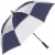 ShedRain Windjammer® Vented Golf Umbrella - Navy Blue/White Perspective: front