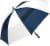 ShedRain Windjammer® Vented Golf Umbrella - Navy/White Perspective: front