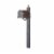 Special Lite SCS-1014-SPK-710-SW Savannah Curbside with Springfield Mailbox Post, Swedish Sil Perspective: front