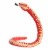 Aurora X-Large Orange Snake 51.5 inch Kusheez Playful Stuffed Animal ...