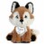 Aurora World Precious Moments Plush Toy, Smarty Fox Perspective: front