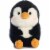 Aurora World Rolly Pet Peewee Penguin Plush, 5" Perspective: front