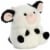 Aurora World Rolly Pet Daisy Cow Plush Perspective: front