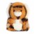 Aurora Mini Orange Rolly Pet 5 inch Terrific Tiger Round Stuffed Animal ...