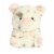 Aurora Mini White Rolly Pet 5 inch Periwinkle Pig Round Stuffed Animal ...