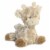 ebba Small Brown Loppy Giraffe 7.5 Rattle Snuggly Baby Stuffed Animal ...