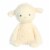 ebba Large White Cherub Lamb 13 inch Lamb Playful Baby Stuffed Animal ...