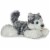 Aurora Mush HUSKY 8" Flopsie Plush Siberian Alaskan Dog Stuffed Animal Perspective: front