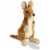 Aurora World Flopsie Toy Kangaroo Plush, 12" Perspective: front