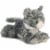 Aurora World 8" Mini Flopsie Plush Lily the Gray Tabby Perspective: front