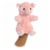 Aurora World Pinky The Pig Hand Puppet Plush, Pink Perspective: front