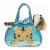 Fancy Pals Peek-A-Boo Bengal Tiger 7 Inch Pet Carrier Perspective: front