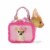 Aurora World Fancy Pals Pretty in Pink Playset, Pink, 7" Perspective: front