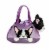 Aurora - Pet Carrier - 7" Peek-A-Boo Plush French Bull Dog Perspective: front