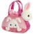Aurora World Inc. 7" PEEK-A-Boo Bunny Fancy Pal Pet Carrier Perspective: front