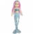 Crystal Mermaid Plush Doll by Aurora Perspective: front