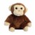 Aurora Mini Brown Shoulderkins 4.5 inch Casper Monkey Adorable Stuffed ...