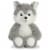 Aurora Husky Plush, Grey Perspective: front