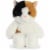 Aurora Esmeralda Cat Plush, White Perspective: front