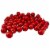 Northlight 60ct Red Hot Shatterproof Shiny Christmas Ball Ornaments 2.5 inches 60mm Perspective: front