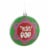 Northlight 4  Green and Pink  Tootsie Roll POP  Candy Filled Lollipop Christmas Disc Ornament Perspective: front
