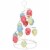 Northlight 14.25 White and Pink Floral Cut Out Easter Egg Tree Tabletop Decor Perspective: front