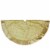 Northlight 48  Gold Glittered Star Christmas Round Tree Skirt Perspective: front