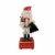 Nutcracker Factory 12 Red Musical and Animated Santa Claus Christmas Nutcracker Perspective: front