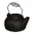 Panacea Open Hearth Kettle Humidifier - Black Perspective: front