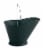 Open Hearth by Panacea Fireplace Coal Hod - Black Perspective: front