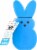 Peeps Marshmallow Scented Bubble Bunny - Blue Perspective: front