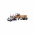 1/43 International Lonestar Flatbed W/ Forklift And Pallet Perspective: front