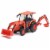 NewRay Toys B/O 1:18 Kubota Farm Tractor W/Loader And Backhoe(L&S) Perspective: front