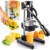 Zulay Kitchen Professional Citrus Juicer and Orange Squeezer + 2 in 1 Metal Lemon Squeezer Perspective: front