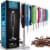 Zulay Kitchen MILK BOSS Milk Frother With Stand - Metallic Black Perspective: front