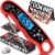 Zulay Kitchen Digital Meat Thermometer - Red and Black Perspective: front
